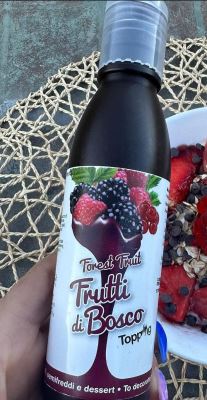 Topping ai frutti di bosco