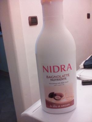 Nidra Bagnolatte Nutriente con olio di Argan