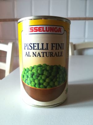 Piselli fini al naturale