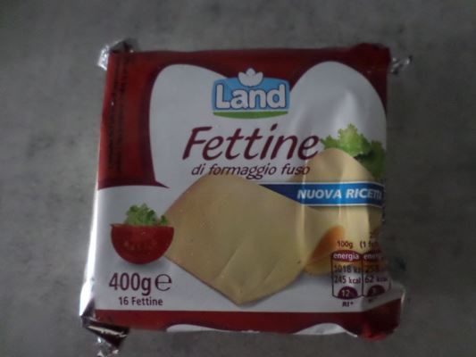 Fettine al formaggio fuso