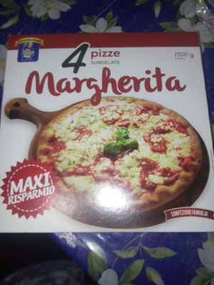 4 pizze Margherita
