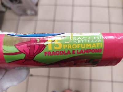 Sacchetti per l'immondizia - fragola & lampone