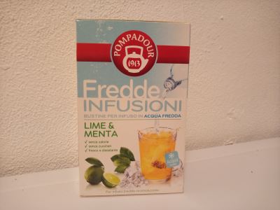 Fredde infusioni Lime e menta