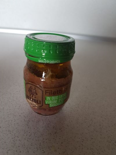 Alici con olio Evo