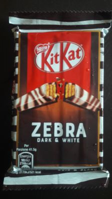 Kit kat zebra