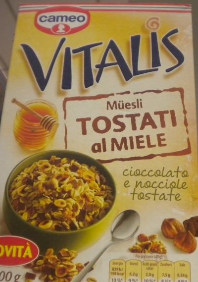 Muesli Vitalis Cameo tostati al miel