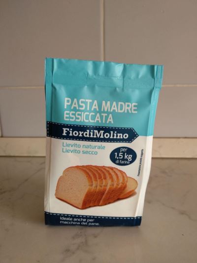 Pasta madre essiccata