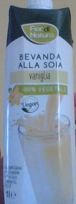 bevanda alla soia gusto vaniglia