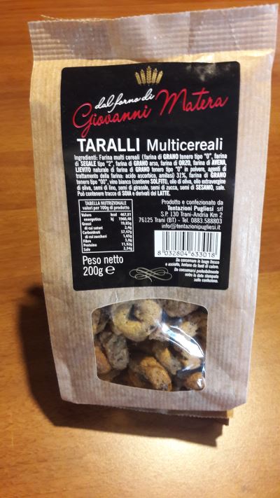 Taralli multicereali