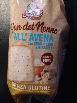 Pan del Nonno all'Avena con semi di lino e girasole