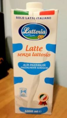 Latte senza lattosio alta digeribilità parzialmente scremato SOLO LATTE ITALIANO