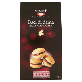 Baci di dama alla mandorla