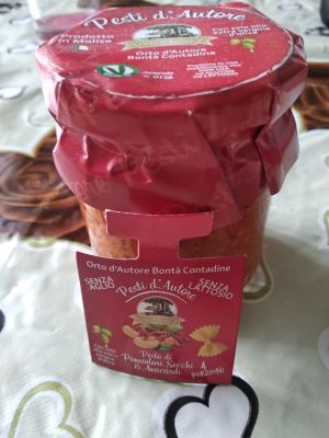 Pesto ai pomodori secchi e anacardi