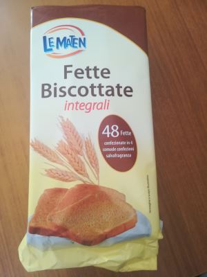 Fette biscottate integrali