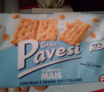 Crackers mais e grano