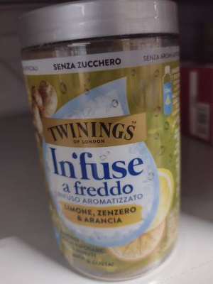 Infuso limone zenzero e arancia