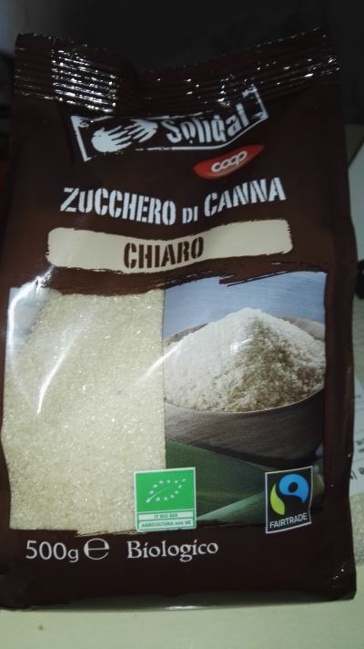 Zucchero di canna chiaro