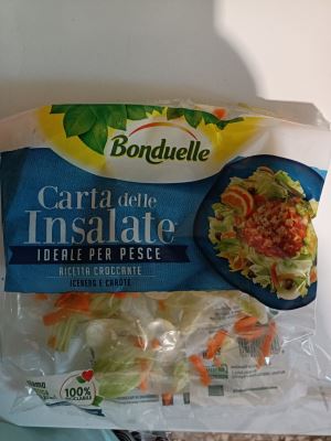 Carta delle insalate