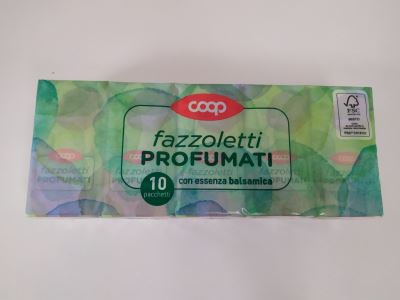 Fazzoletti profumati - con essenza balsamica