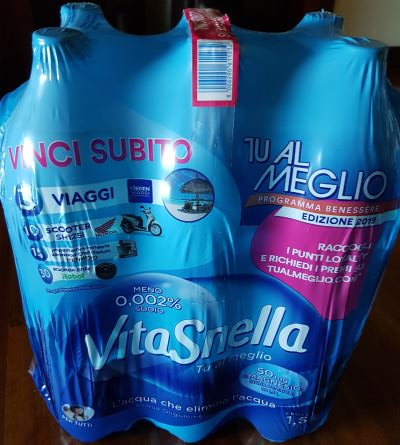 Acqua Oligominearale Naturale Vitasnella