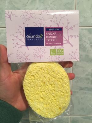 Spugna rimuovi trucco
