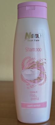 Shampoo alla crema di riso e avena