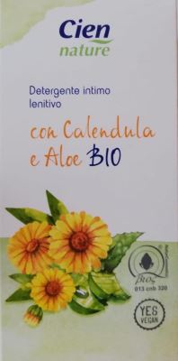 Detergente intimo lenitivo con calendula e aloe BIO