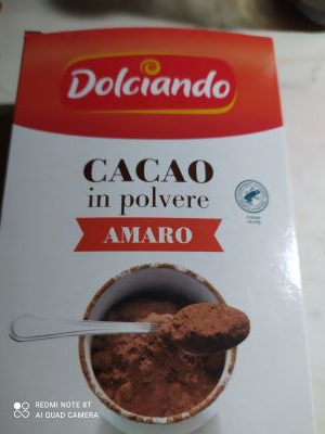 Cacao amaro in polvere