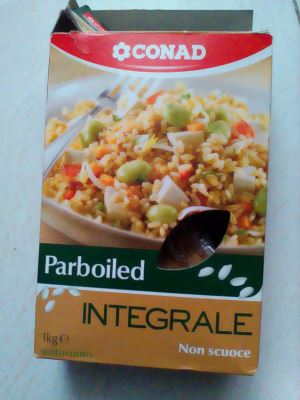 Riso parboiled integrale