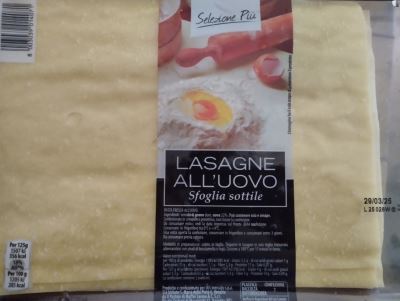 Lasagne all'uovo