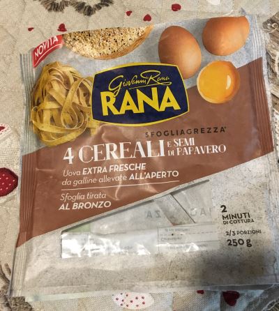 Sfoglia grezza ai 4 cereali e semi di papavero