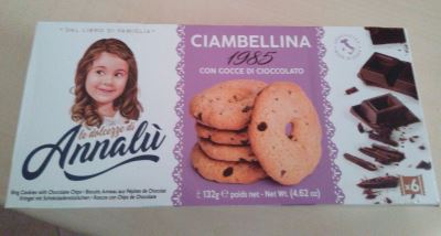 Ciambellina con gocce di cioccolato