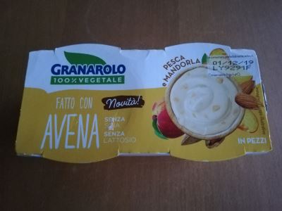 Granarolo 100% vegetale "fatto con avena"