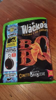 Wackos conetti gusto barbecue