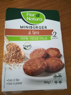 MINI BURGER al farro