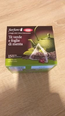 Te  verde alla menta