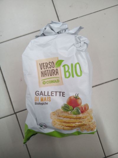 gallette di mais bio