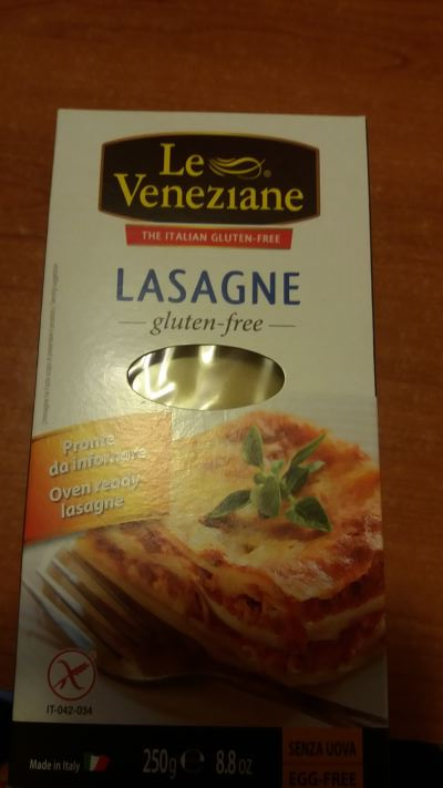lasagne senza glutine