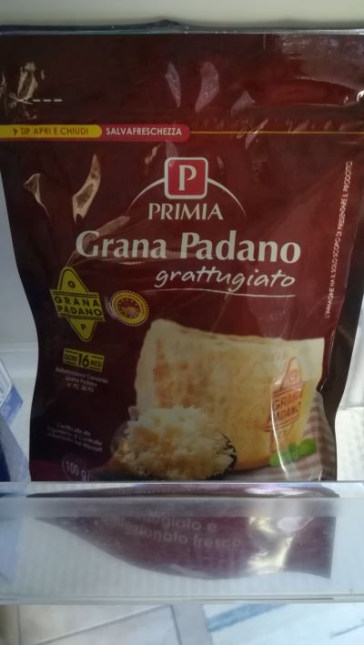 Grana padano grattugiato