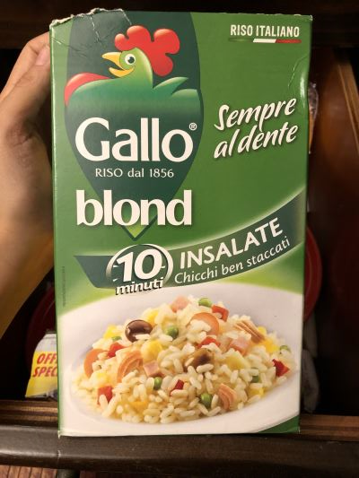 Riso per insalate