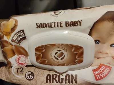 Salviette baby Argan