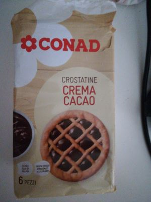 Crostatine crema cacao
