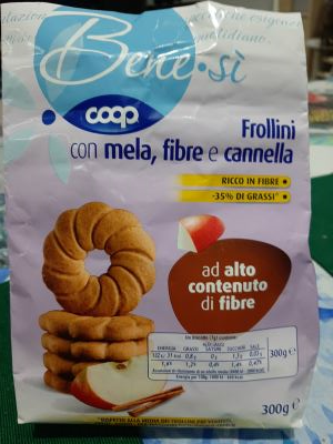 Frollini mela e cannella 