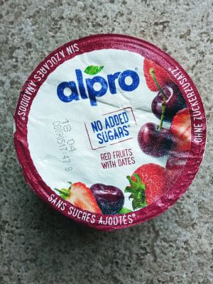 Alpro frutti rossi con datteri
