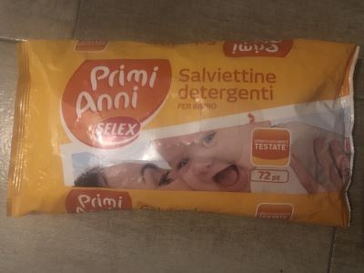 Primi anni Salviette detergenti x bambini