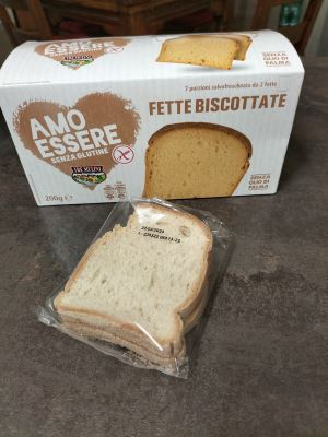 Fette biscottate Amo essere gluten free