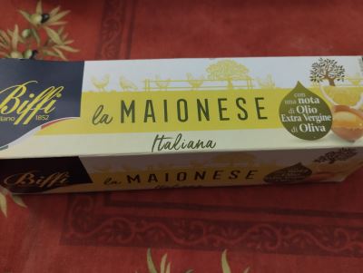 La Maionese italiana con olio extravergine d'oliva 