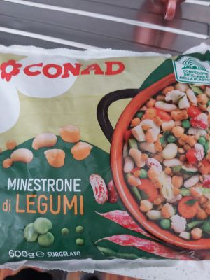 Minestrone  di legumi