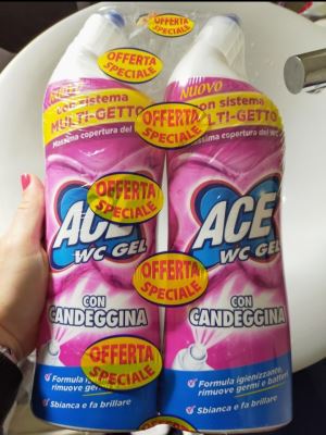 Wc gel con candeggina