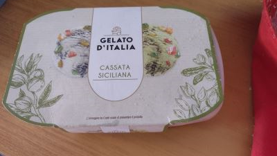 Cassata siciliana gelato